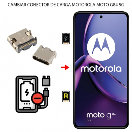 Cambiar Conector de Carga Motorola Moto G84 5G