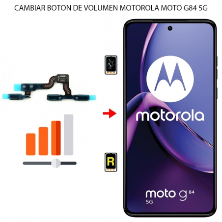 Cambiar Botón de Volumen Motorola Moto G84 5G