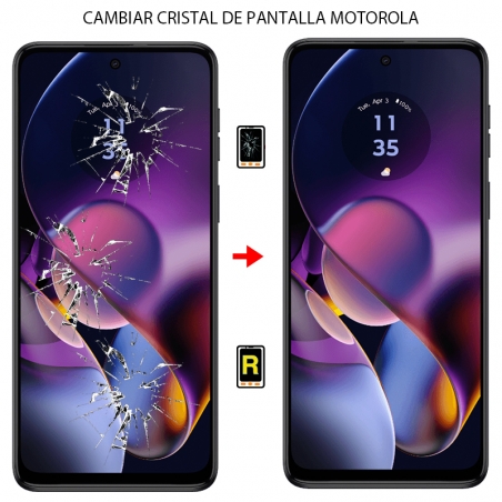 Cambiar Cristal de Pantalla Motorola Moto G54 5G