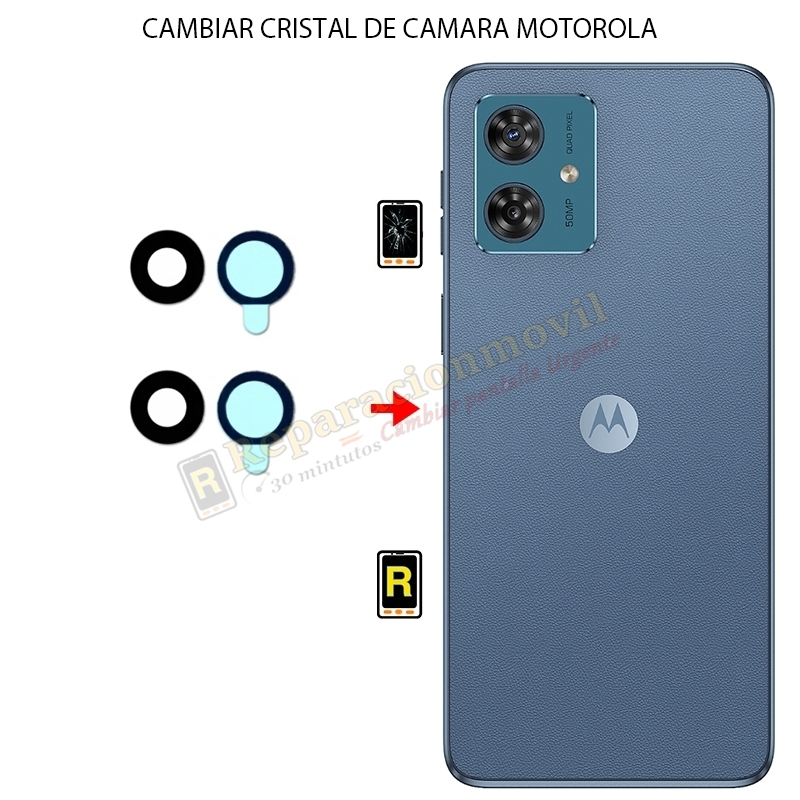 Cambiar Cristal Cámara Trasera Motorola Moto G54 5G