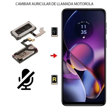 Cambiar Auricular de Llamada Motorola Moto G54 5G