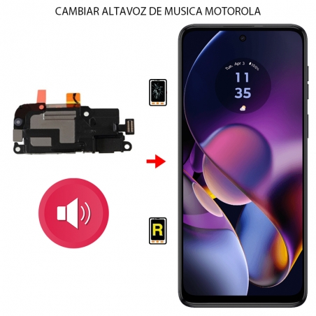 Cambiar Altavoz de Música Motorola Moto G54 5G