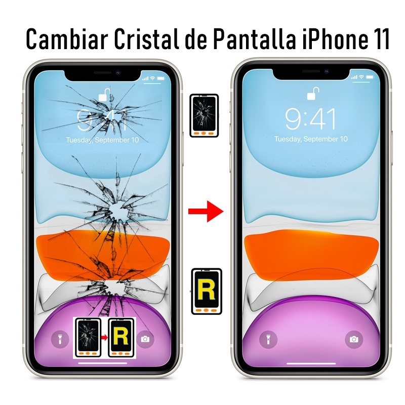 Cambiar Cristal De Pantalla iPhone 11 | Reparación Móvil ®