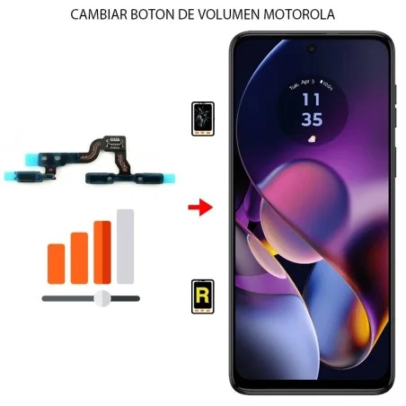 Cambiar Botón de Volumen Motorola Moto G14