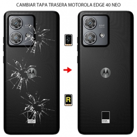 Cambiar Tapa Trasera Motorola Edge 40 Neo