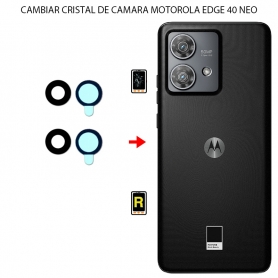 Cambiar Cristal Cámara Trasera Motorola Edge 40 Neo