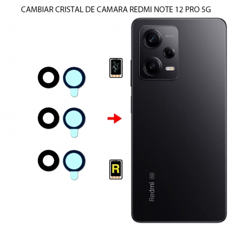 Cambiar Cristal Cámara Trasera Xiaomi Redmi Note 12 Pro 5G