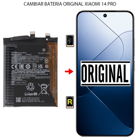 Cambiar Batería Xiaomi 14 Pro Original