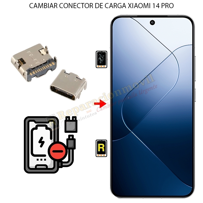Cambiar Conector de Carga Xiaomi 14 Pro