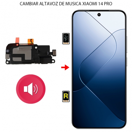 Cambiar Altavoz de Música Xiaomi 14 Pro