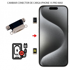 Cambiar Conector de Carga iPhone 15 Pro Max