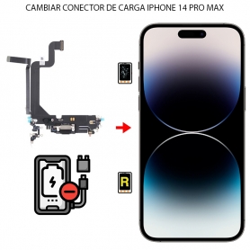 Cambiar Módulo de Carga iPhone 14 Pro Max