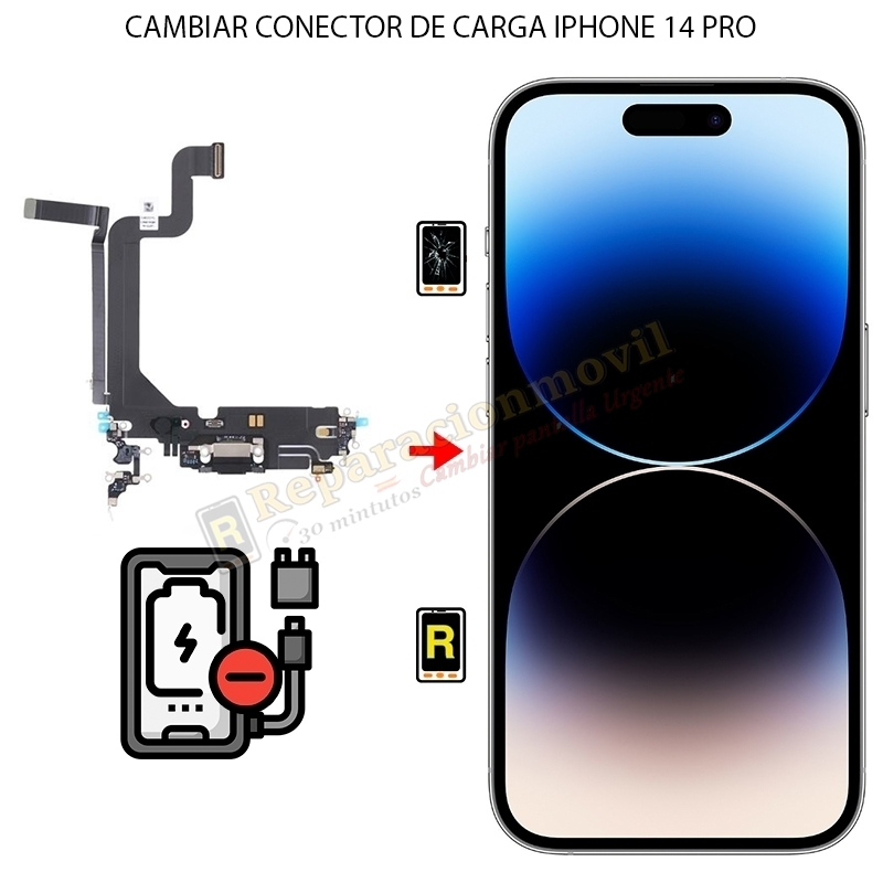 Cambiar Módulo de Carga iPhone 14 Pro