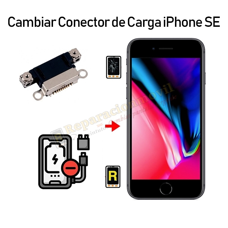 Cambiar Conector De Carga iPhone SE 2020