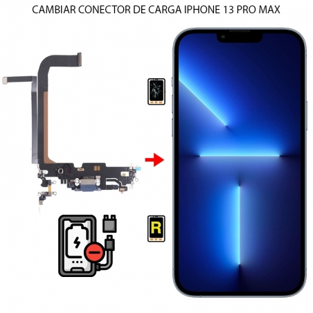 Cambiar Módulo de Carga iPhone 13 Pro Max