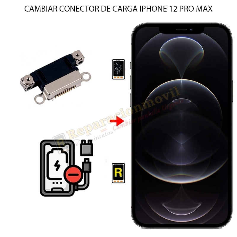 Cambiar Conector de Carga iPhone 12 Pro Max