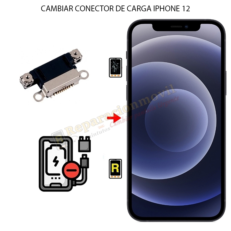 Cambiar Conector de Carga iPhone 12
