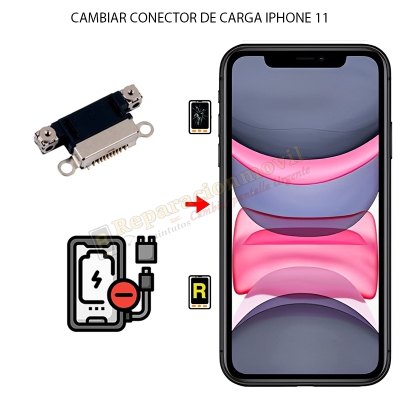 Cambiar Conector De Carga iPhone 11