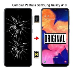Cambiar Pantalla Samsung A10 Original Con Marco