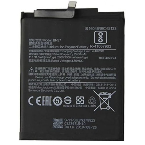 Cambiar Batería Xiaomi Redmi 6