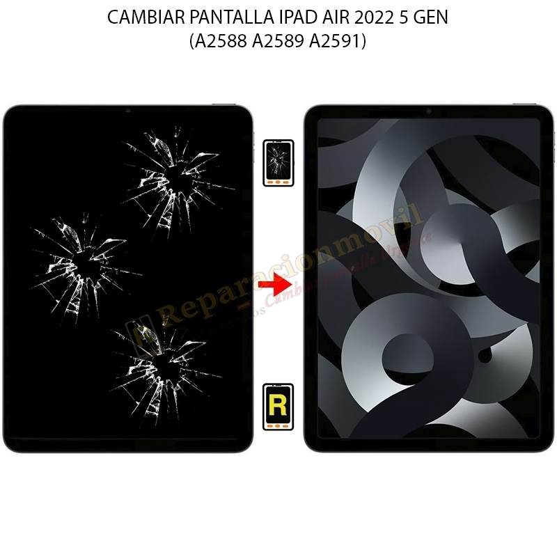 Cambiar Pantalla iPad Air 5 2022 Premium