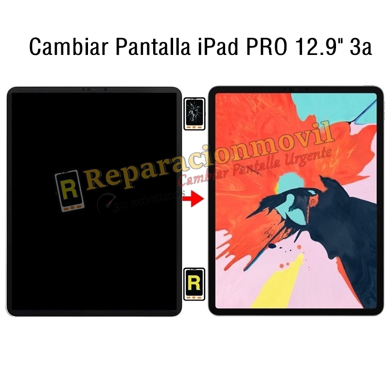 Cambiar Pantalla iPad Pro 12.9 2018 Premium