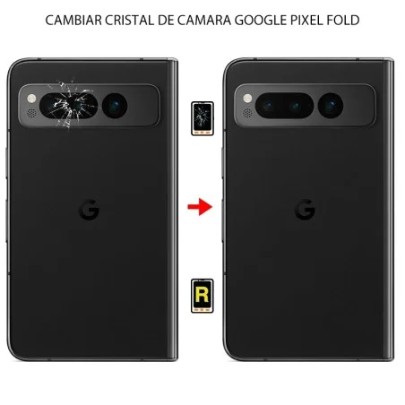 Cambiar Cristal Cámara Trasera Google Pixel Fold