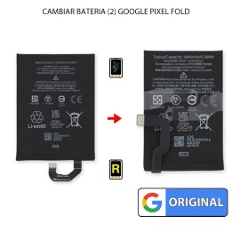 Cambiar Pack 2 Baterías Google Pixel Fold