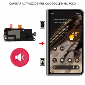 Cambiar Altavoz de Música Google Pixel Fold