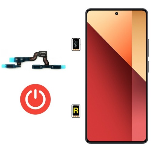 Cambiar Botón de Encendido Xiaomi Redmi Note 13 4G