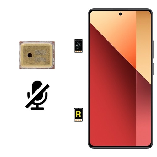 Cambiar Micrófono Xiaomi Redmi Note 13 5G
