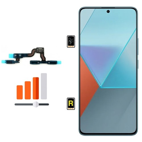 Cambiar Botón de Volumen Xiaomi Redmi Note 13 Pro 4G