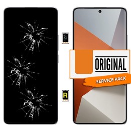Cambiar Pantalla Xiaomi Redmi Note 13 Pro Plus 5G Original Sin Marco