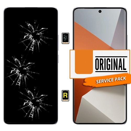 Cambiar Pantalla Xiaomi Redmi Note 13 Pro Plus 5G Original Sin Marco