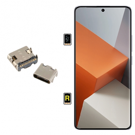 Cambiar Conector de Carga Xiaomi Redmi Note 13 Pro Plus 5G