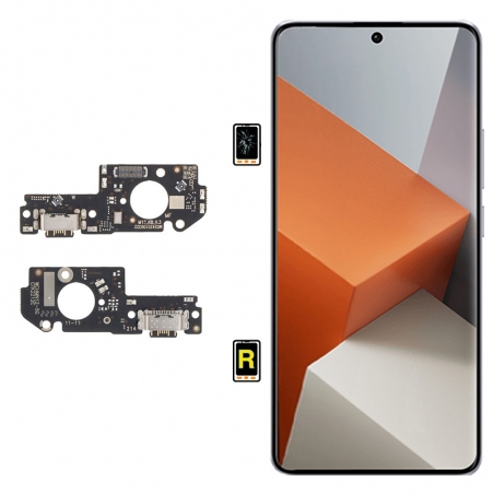 Cambiar Módulo de Carga Completa Xiaomi Redmi Note 13 Pro Plus 5G