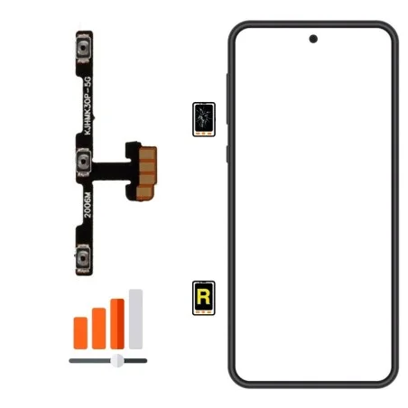 Cambiar Botón de Volumen Xiaomi Poco X6 5G