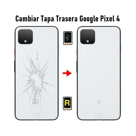 Cambiar Tapa Trasera Google Pixel 4