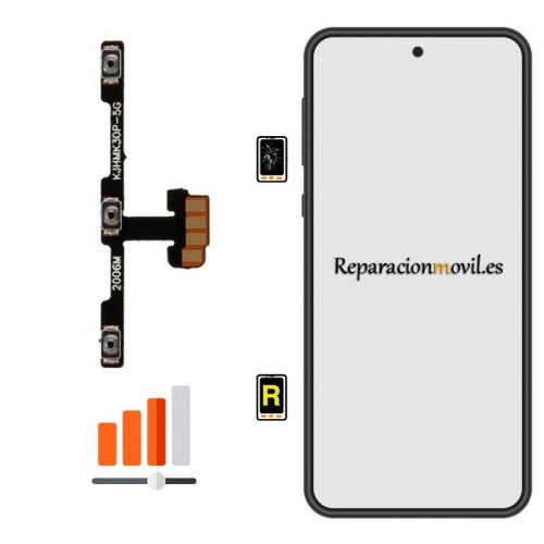 Cambiar Botón de Volumen Xiaomi Poco X6 Pro 5G
