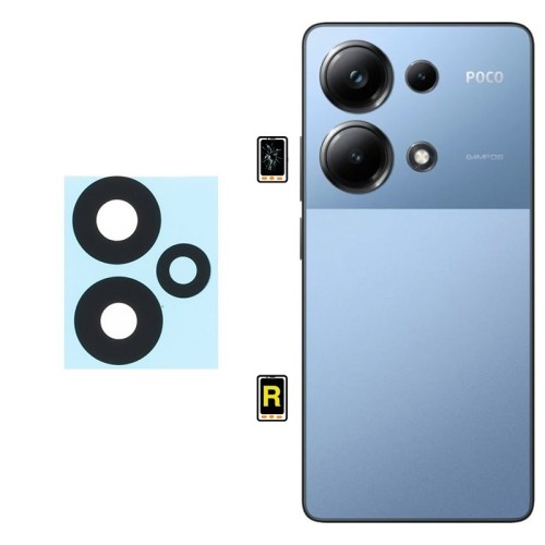 Cambiar Cristal Cámara Trasera Xiaomi Poco M6 Pro 5G