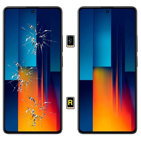 Cambiar Cristal de Pantalla Xiaomi Poco M6 Pro 4G