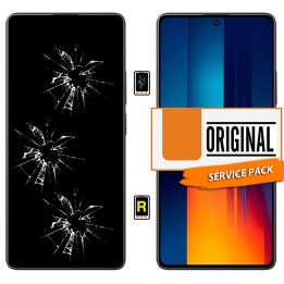 Cambiar Pantalla Xiaomi Poco M6 5G Original Sin Marco