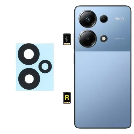 Cambiar Cristal Cámara Trasera Xiaomi Poco M6 5G