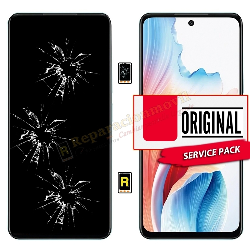 Cambiar Pantalla Oppo A38 4G Original Sin Marco