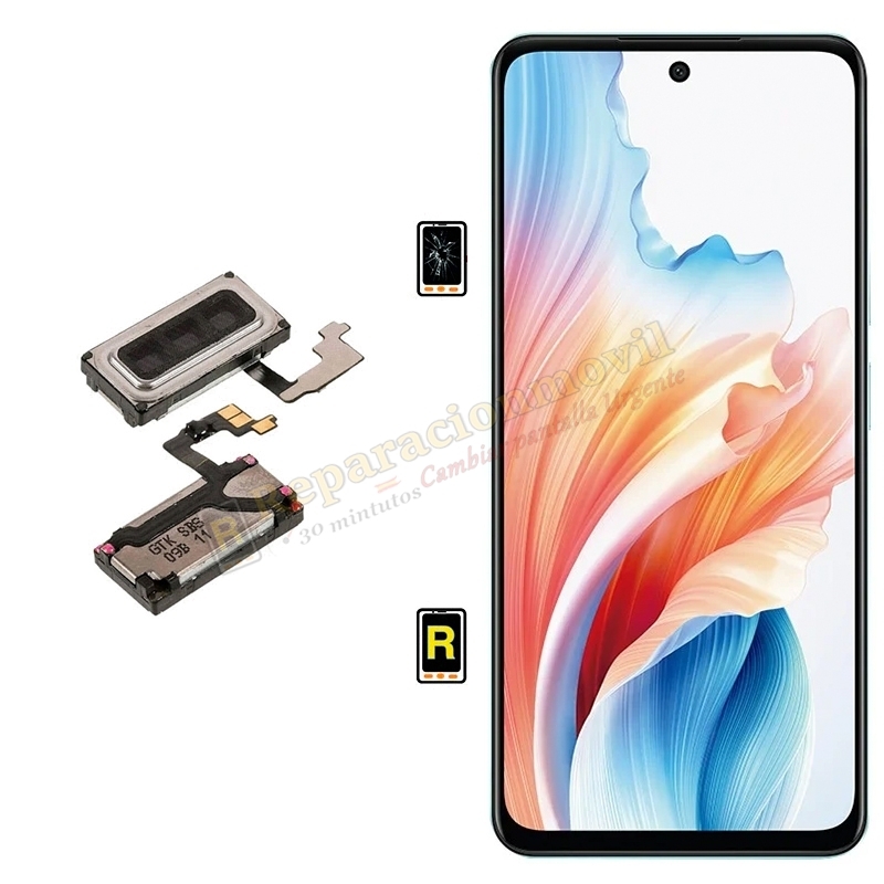 Cambiar Auricular de Llamada Oppo A38 4G