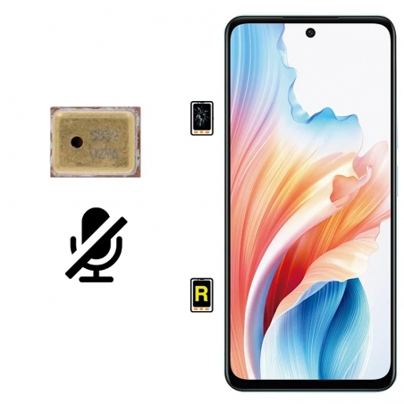 Cambiar Micrófono Oppo A38 4G