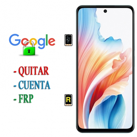 Eliminar Contraseña y Cuenta Google Oppo A38 4G