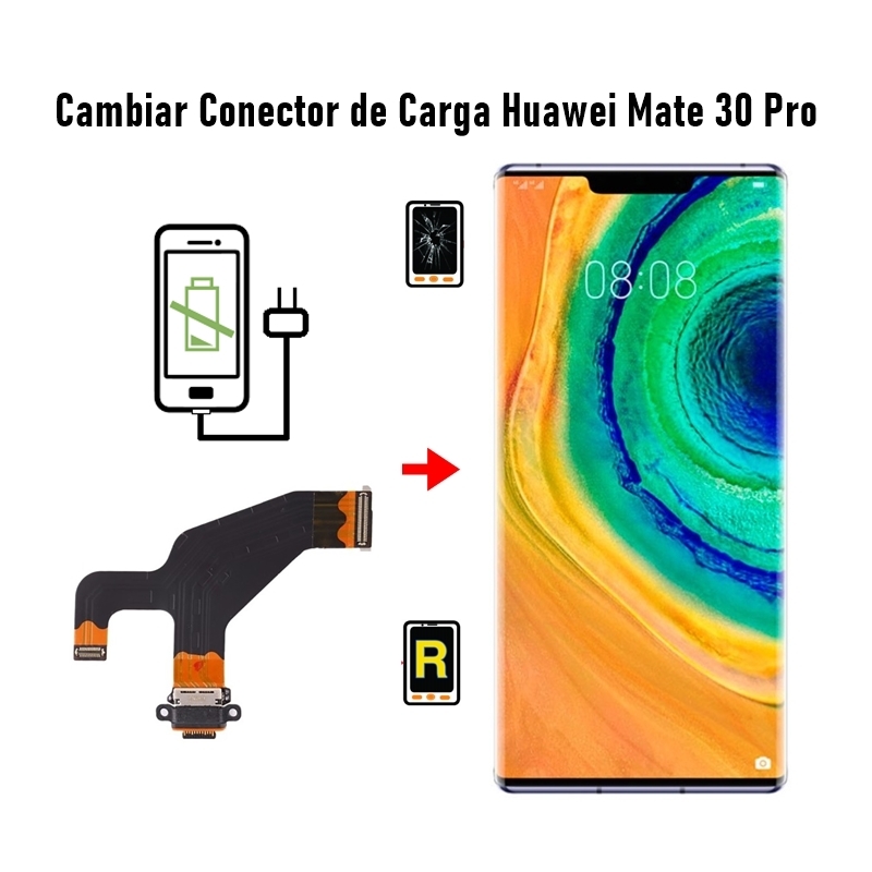 Cambiar Conector De Carga Huawei Mate 30 Pro