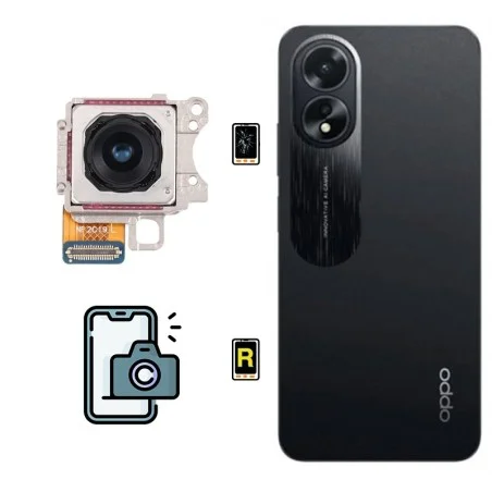 Cambiar Cámara Trasera Oppo A58 4G