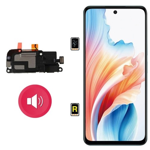 Cambiar Altavoz de Música Oppo A58 4G